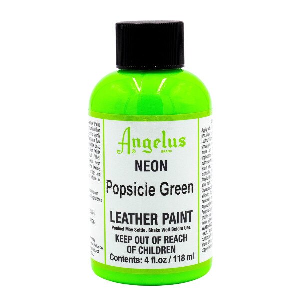 ANAP.Popsicle Green.4oz.01.jpg Angelus Neon Acrylic Paints Image